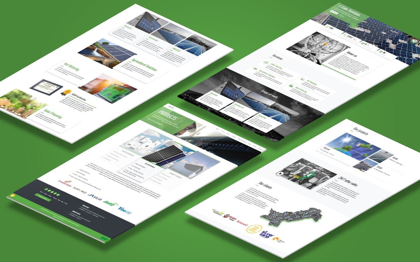 SEO Optimized Solar Energy Website - TECH NODES SOLUTIONS